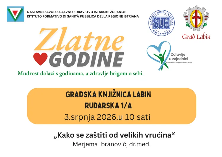 Zlatne Godine Labin Srpanj